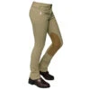 Tailored Sportsman Girls Trophy Hunter Jods, Tan, Front Zip, Sizes 2 - 18 -Horse Supply Store l tailored sportman tan jods being worn 71881.1618676771.1280.1280