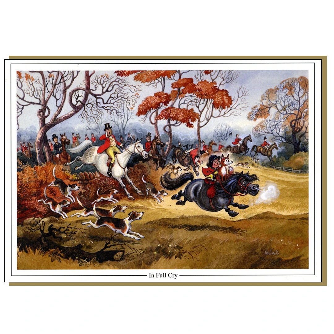 Thelwell- In Full Cry, Single Card 3 Thelwell- In Full Cry, Single Card