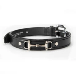 Tory 1" Youth Snaffle Bit Belt, Black Or Havana, 20'' - 26'' -Horse Supply Store l tory 3035 Youth Snaffle Bit Black 65012.1597789276.1280.1280