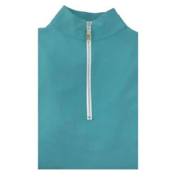 Tailored Sportsman Ladies Long Sleeve Icefil Sun Shirts, Spearmint & Surfer -Horse Supply Store l tts ls surfer 75012.1675970096.1280.1280