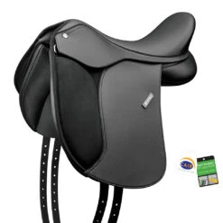 Wintec 500 Pony Dressage Saddle With CAIR, Black, 16"