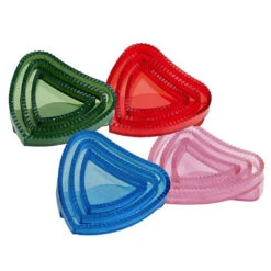 Roma Heart Shaped Curry Comb